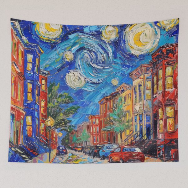 Item preview, Baltimore | Painting in the style of Vincent van Gogh designed and sold by ComicsFactory.