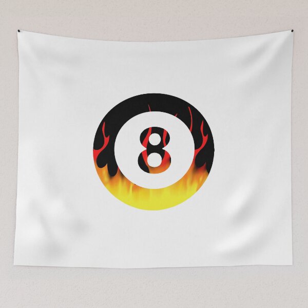 Item preview, Fiery 8 Ball designed and sold by NicholasGalarza.