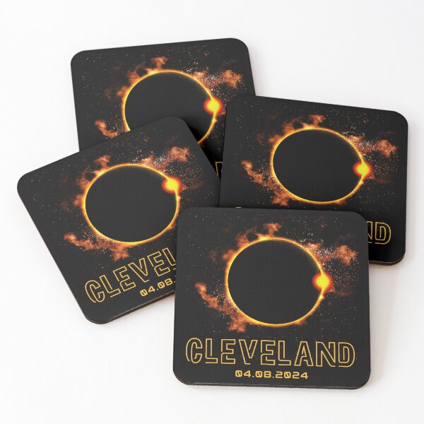 Item preview, CLEVELAND Ohio Total Solar Eclipse 2024 April 8th Souvenir designed and sold by NUMAcreations.
