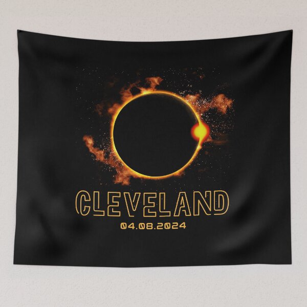 Item preview, CLEVELAND Ohio Total Solar Eclipse 2024 April 8th Souvenir designed and sold by NUMAcreations.