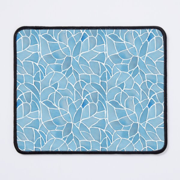 Item preview, Blue Watercolor Stained Glass designed and sold by AestheticShopB.
