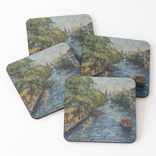 Item preview, Bangkok | Painting in the style of Vincent van Gogh designed and sold by ComicsFactory.
