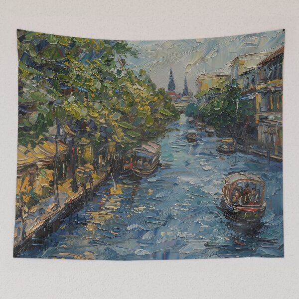 Item preview, Bangkok | Painting in the style of Vincent van Gogh designed and sold by ComicsFactory.