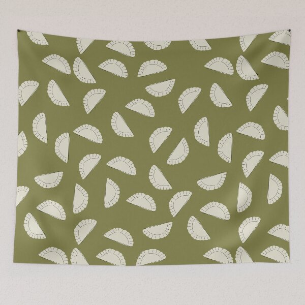 Item preview, pierogies pattern, pierogi designed and sold by Meandmyshop.