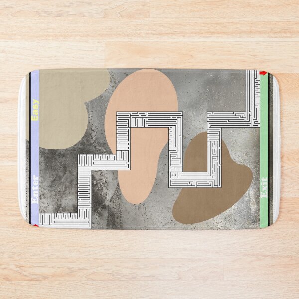 Item preview, Easy maze puzzle, entertainment for posters and accessories. designed and sold by jayne0524.