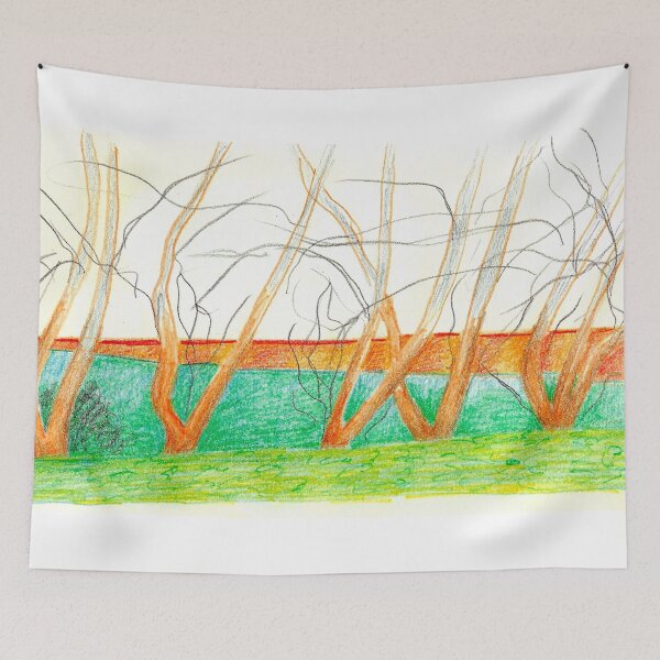 Item preview, winter trees designed and sold by Tereza Pilar  Art.