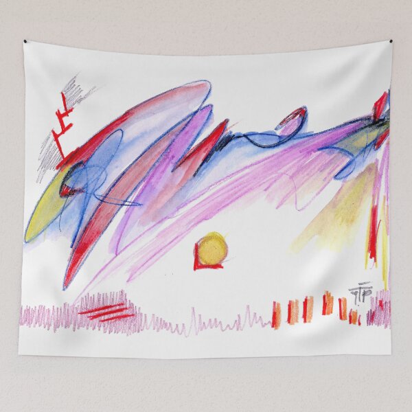 Item preview, abstract in pink designed and sold by Tereza Pilar  Art.