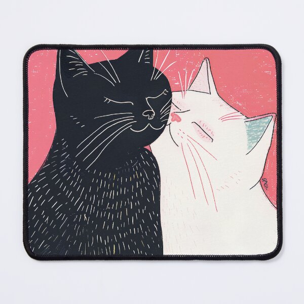 Item preview, Yin Yang Cats, Cute Cats, White and Black, Nice Kitty designed and sold by CreativeArts-S.