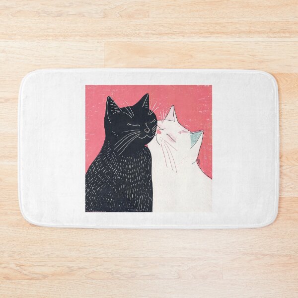 Item preview, Yin Yang Cats, Cute Cats, White and Black, Nice Kitty designed and sold by CreativeArts-S.