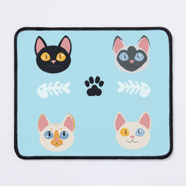 Item preview, Cute Cat Face Pattern designed and sold by Lady-Emerelda.