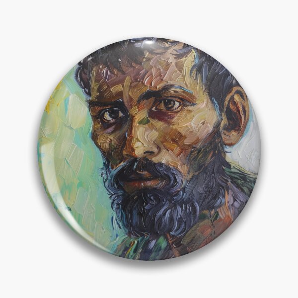 Item preview, Bangladeshi man  | Painting in the style of Vincent van Gogh designed and sold by ComicsFactory.