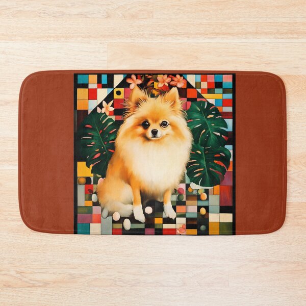 Item preview, A spitz dog among fantastic colors. designed and sold by Natalia-Vlad.