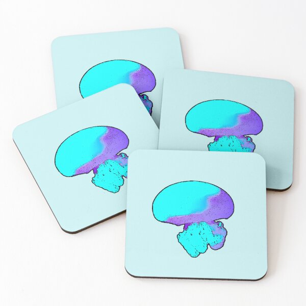 Item preview, Blue Blubber Jellyfish Neon designed and sold by QueenTheBean.