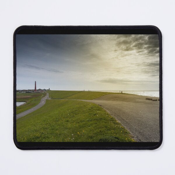 Item preview, Dutch Dike Delight: Lighthouse Overlooking the Sea designed and sold by InbalTurShalom.