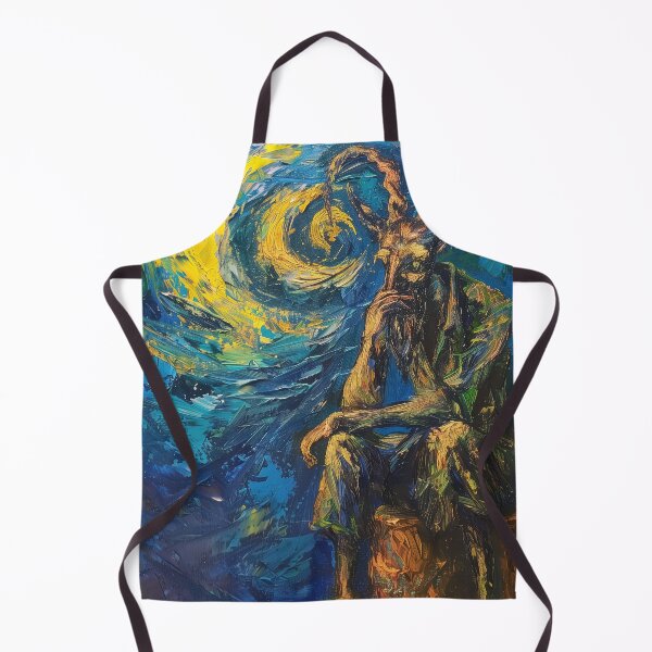 Item preview, Baphomet | Painting in the style of Vincent van Gogh designed and sold by ComicsFactory.