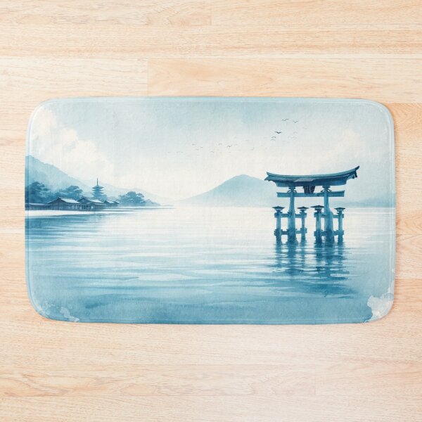 Item preview, Torii floating in the sea designed and sold by k-ta1104.