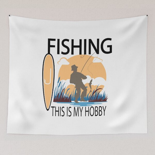 Item preview, FISHING THIS IS MY HOBBY, Life is Better on the Lake - Fishing Hobby Shirt - This Is My Fishing T-Shirt designed and sold by Rbl20.