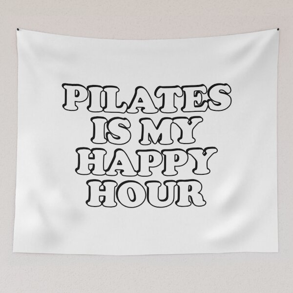 Item preview, Pilates  Is My Happy Hour designed and sold by Inspirationmotivation.