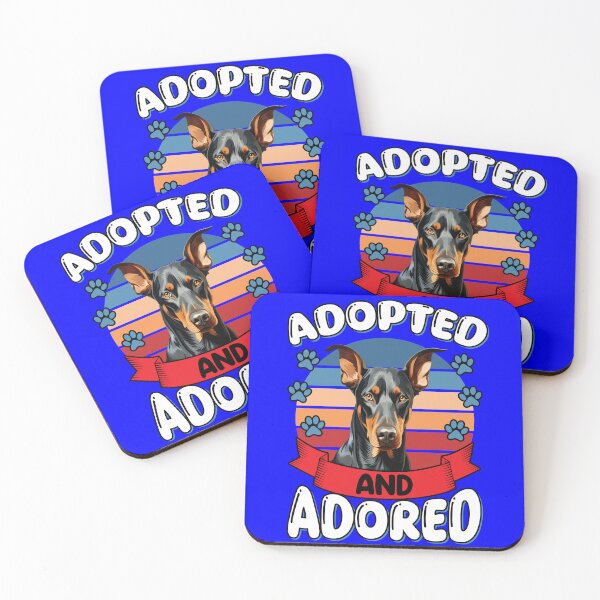 Item preview, Doberman Dog Owner Adopted And Adored designed and sold by fantasticdesign.