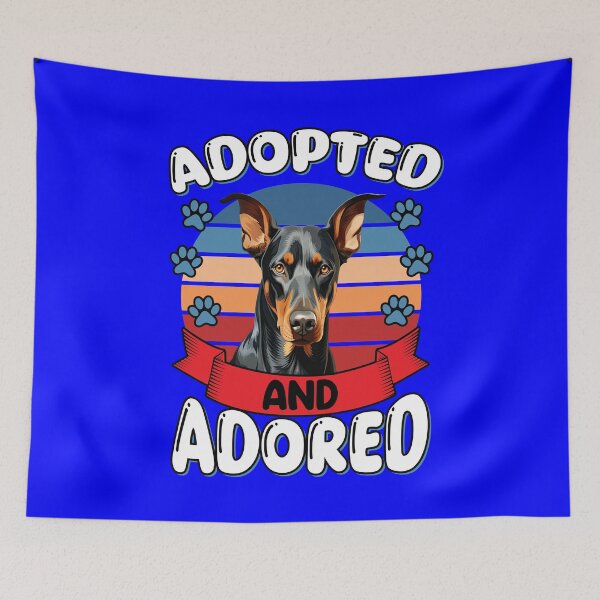 Item preview, Doberman Dog Owner Adopted And Adored designed and sold by fantasticdesign.