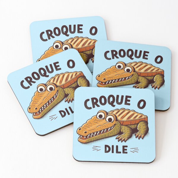 Item preview, Croque o dile designed and sold by Vkinsify.
