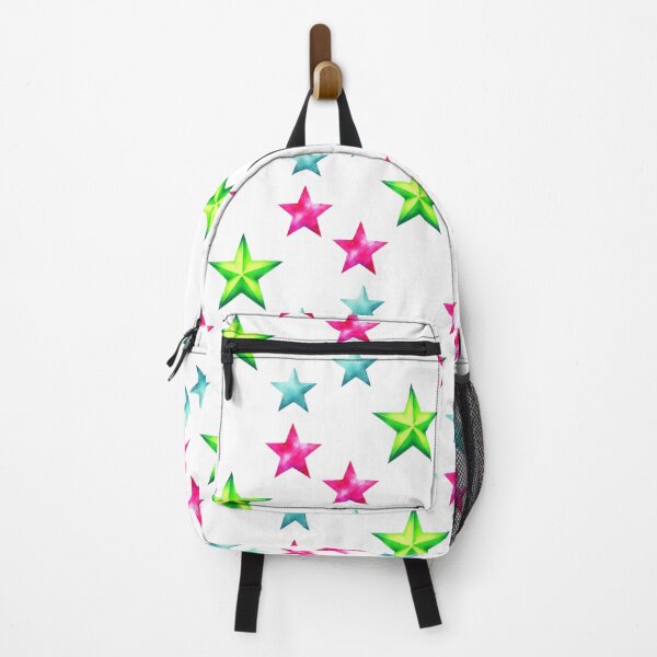 Item preview, Stellar - Watercolor Neon Star Pattern designed and sold by EWNDesigns.