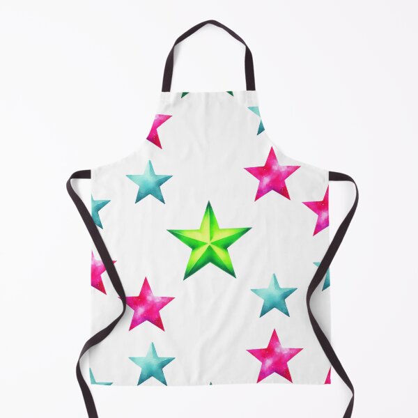 Artikelvorschau, Stellar - Aquarell Neon Stern Muster entworfen und verkauft von EWNDesigns.