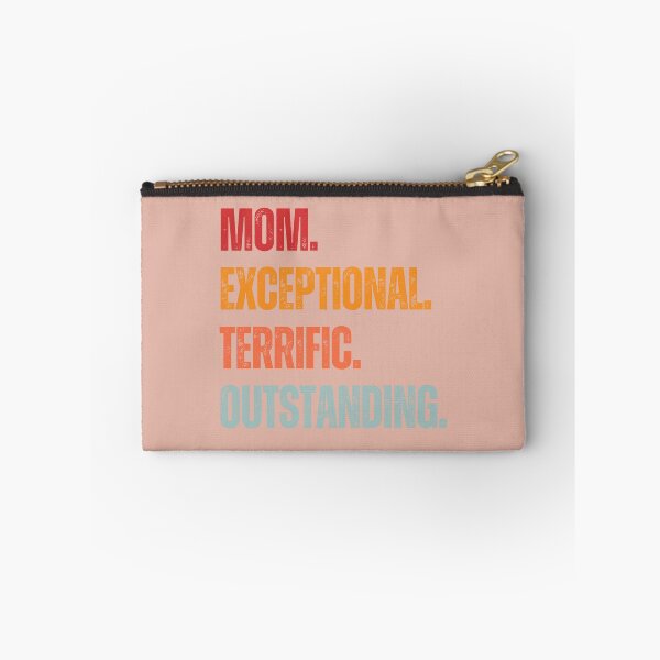 Item preview, Mom, Exceptional, Terrific, Outstanding. designed and sold by aadamshopping.