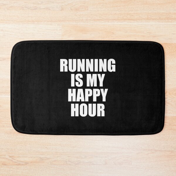 Item preview, Running Is My Happy Hour  designed and sold by Inspirationmotivation.