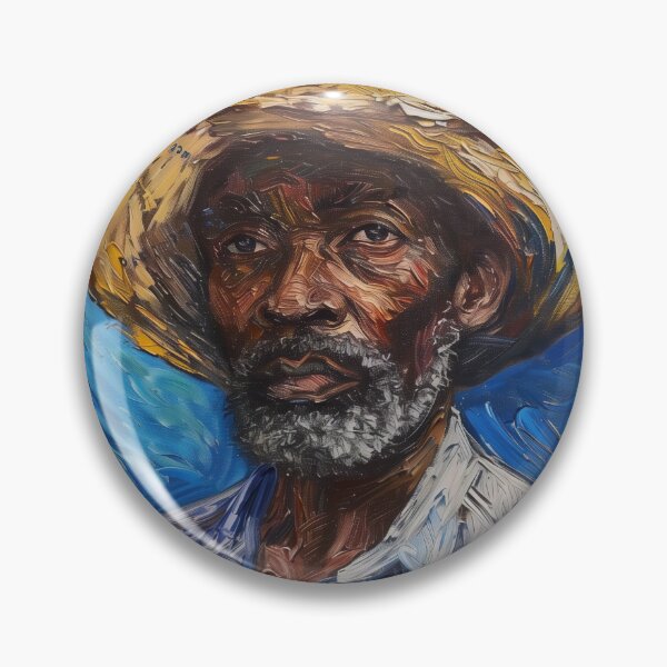 Item preview, Hombre de Barbados | Pintura al estilo de Vincent van Gogh. designed and sold by ComicsFactory.