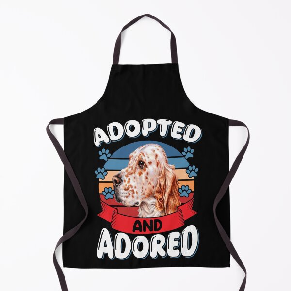 Item preview, English Setter Dog Owner Adopted And Adored designed and sold by fantasticdesign.