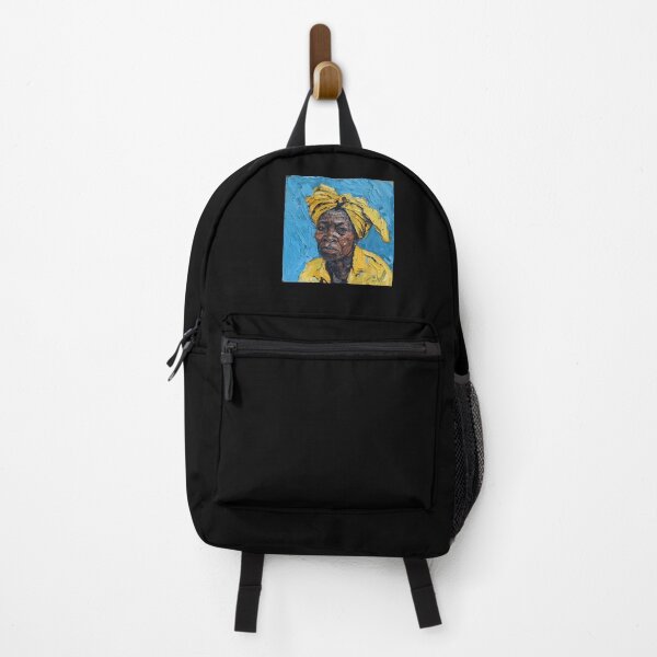 Item preview, Barbadian woman | Painting in the style of Vincent van Gogh designed and sold by ComicsFactory.