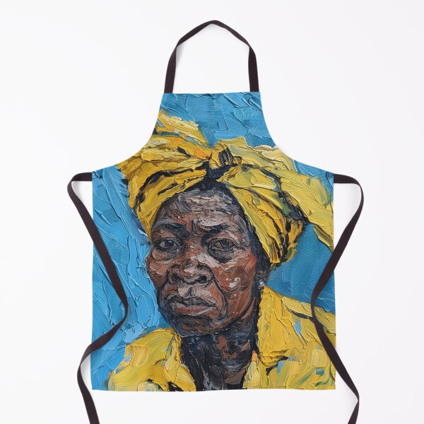 Item preview, Mujer barbadense | Pintura al estilo de Vincent van Gogh. designed and sold by ComicsFactory.