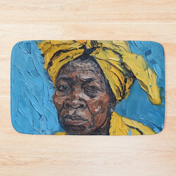Item preview, Mujer barbadense | Pintura al estilo de Vincent van Gogh. designed and sold by ComicsFactory.