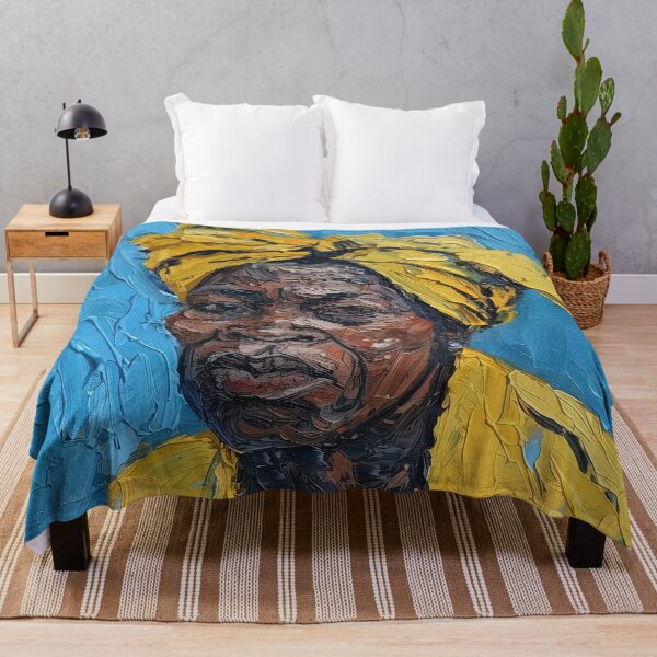 Item preview, Mujer barbadense | Pintura al estilo de Vincent van Gogh. designed and sold by ComicsFactory.