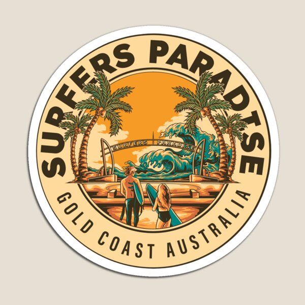 Aperçu de l'œuvre paradis des surfeurs créée et vendue par DTMdesigns.