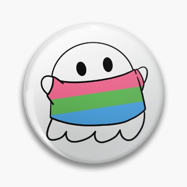 Item preview, Polysexual Pride Ghost designed and sold by Koragg1.