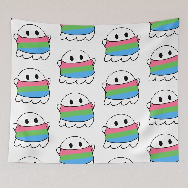 Item preview, Polysexual Pride Ghost designed and sold by Koragg1.
