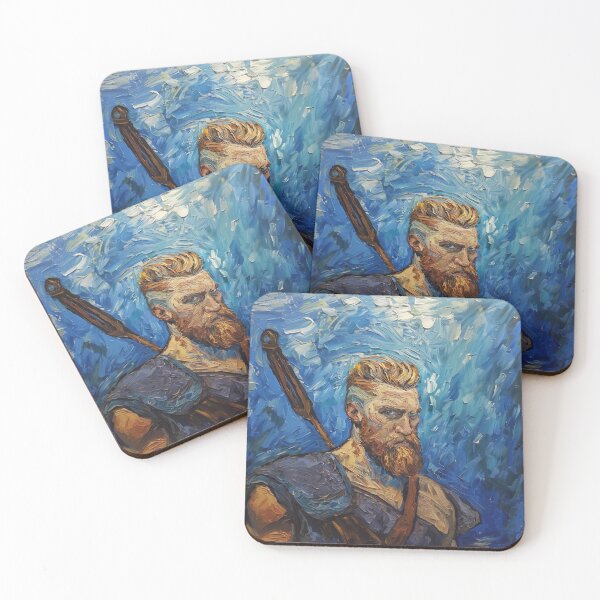 Item preview, Barbarian  | Painting in the style of Vincent van Gogh designed and sold by ComicsFactory.