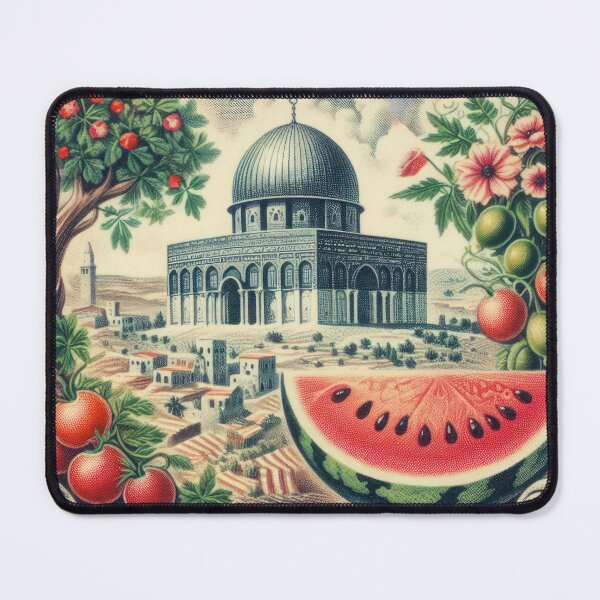 Item preview, Free Palestine Stamp Unauthorized Stamped Postale designed and sold by Slice Of Seed.