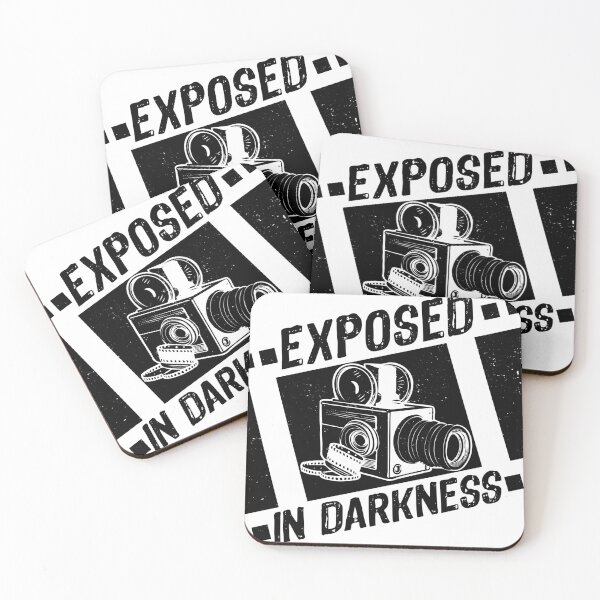 Item preview, Analog Camera Exposed in darkness - darkroom 35mm film photography designed and sold by MeringueMango.
