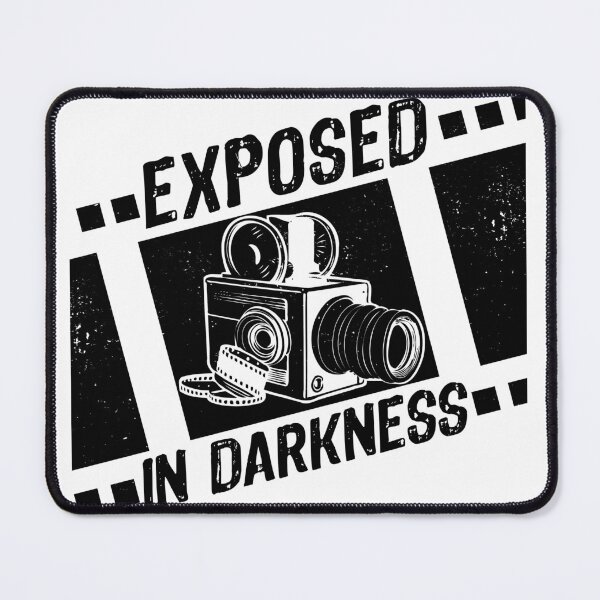 Item preview, Analog Camera Exposed in darkness - darkroom 35mm film photography designed and sold by MeringueMango.