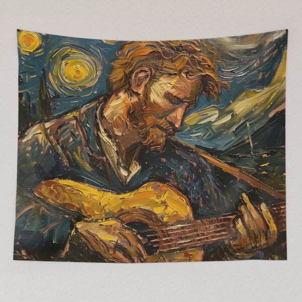 Item preview, Bard  | Painting in the style of Vincent van Gogh designed and sold by ComicsFactory.