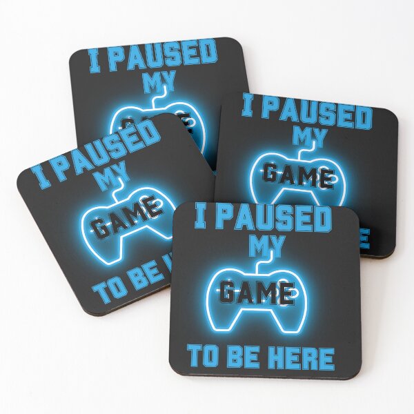 Item preview, I Paused My Game To Be Here designed and sold by AlienOccupation.