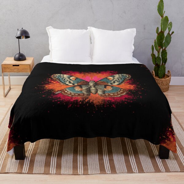 Item preview, Aesthetic Magical Moth- Gothic Vibe spatter designed and sold by ButtonBonanza.