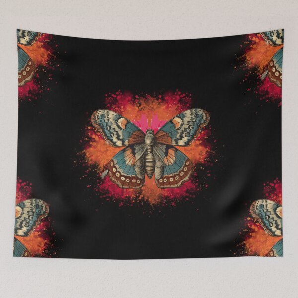 Item preview,  Aesthetic Magical Moth- Gothic Vibe spatter designed and sold by ButtonBonanza.