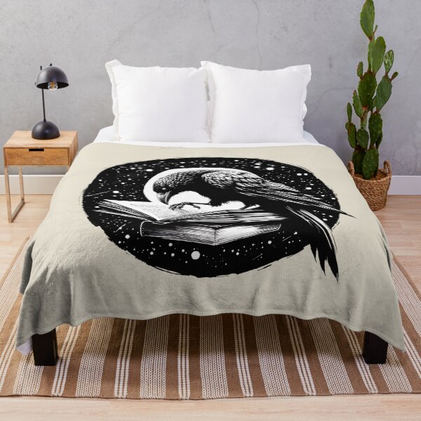 Item preview, I read banned books, witch, Halloween, crow, raven, corvid, books, magic, witchcraft, Wicca designed and sold by Collagedream.