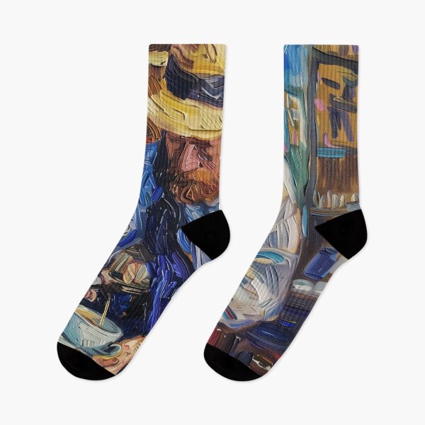 Item preview, Barista | Painting in the style of Vincent van Gogh designed and sold by ComicsFactory.