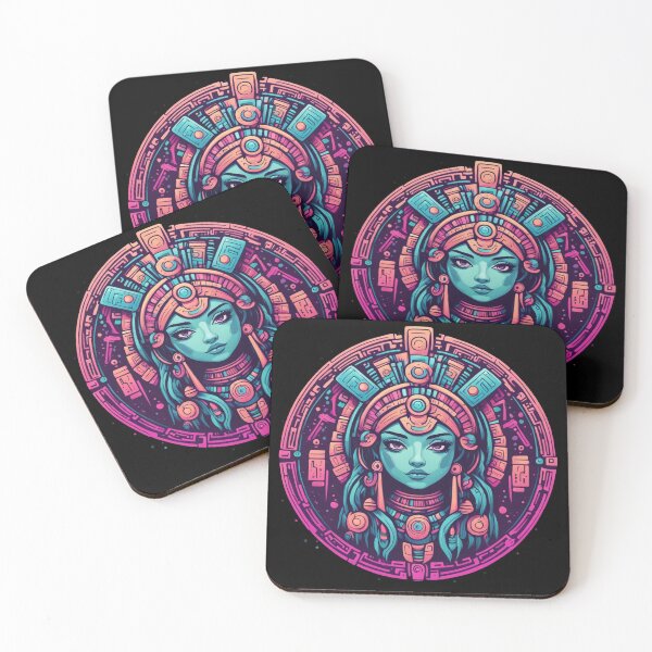 Item preview, Mayan Shaman Disc, Kawaii Girl, Pastel Goth designed and sold by Burn-Ego.