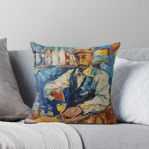 Item preview, Bartender | Painting in the style of Vincent van Gogh designed and sold by ComicsFactory.